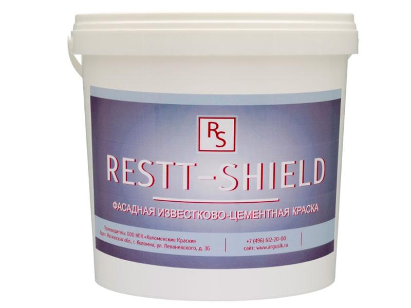 Фасадная известково-цементная краска Restt - Shield