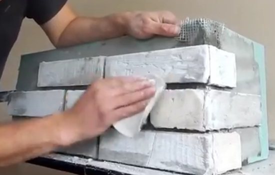 Кирпич из гипсокартона своими руками - особенности, технология изготовления