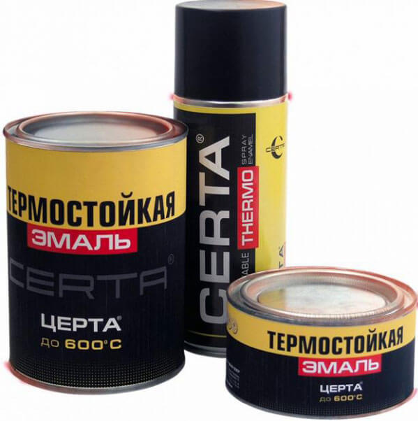краска для печи из металла