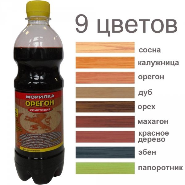 Морилка для дерева: цвета на водной основе, белая своими руками, фото масляной и беленый дуб, тонировка