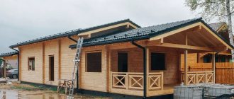 покраска для фасада деревянного дома (до)