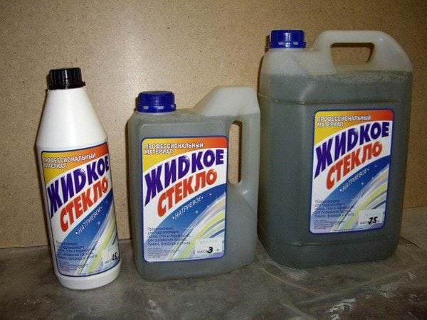 Жидкое стекло от грибка